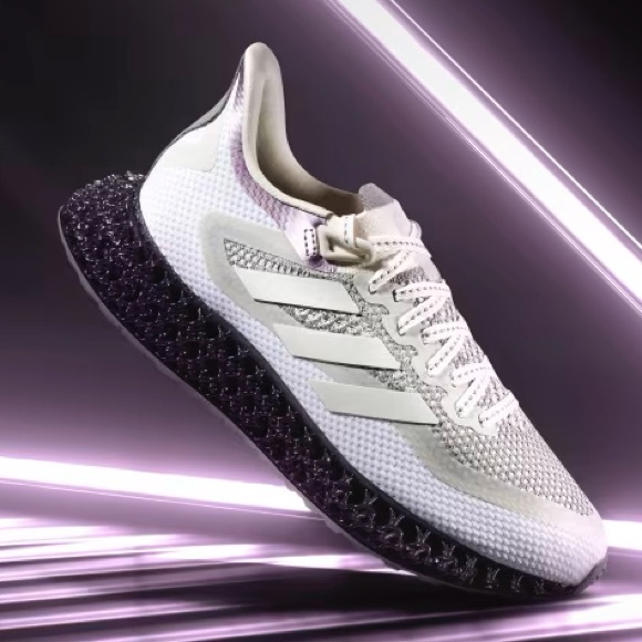 adidas 4DFWD 2 Halo Silver / Zero Metallic / Purple Metallic - Picture 8 of 12
